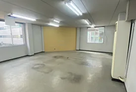 美容室内装工事の施工前